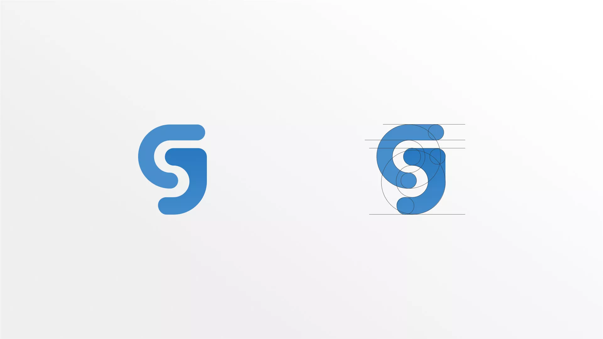 Разработка логотипа газовой компании «Сервис газ» в Строителе