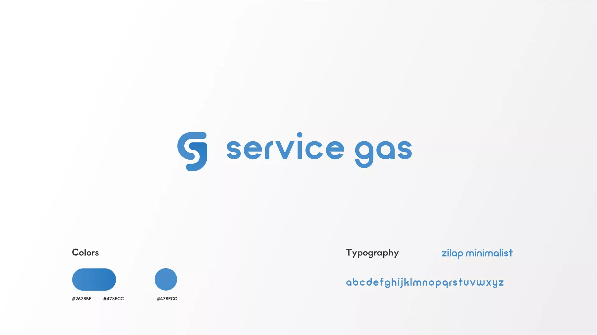 Разработка логотипа газовой компании «Сервис газ» в Строителе