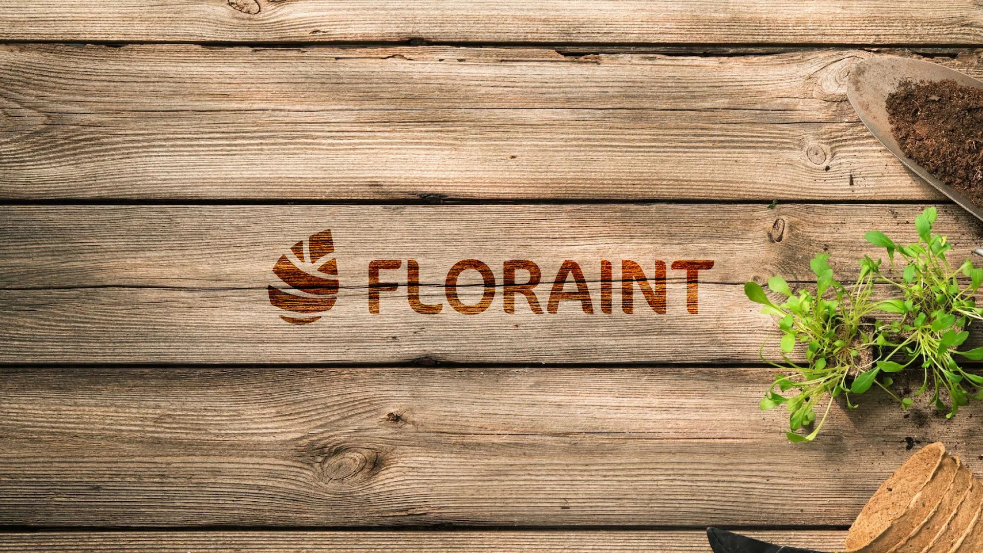 Создание логотипа и интернет-магазина «FLORAINT» в Строителе