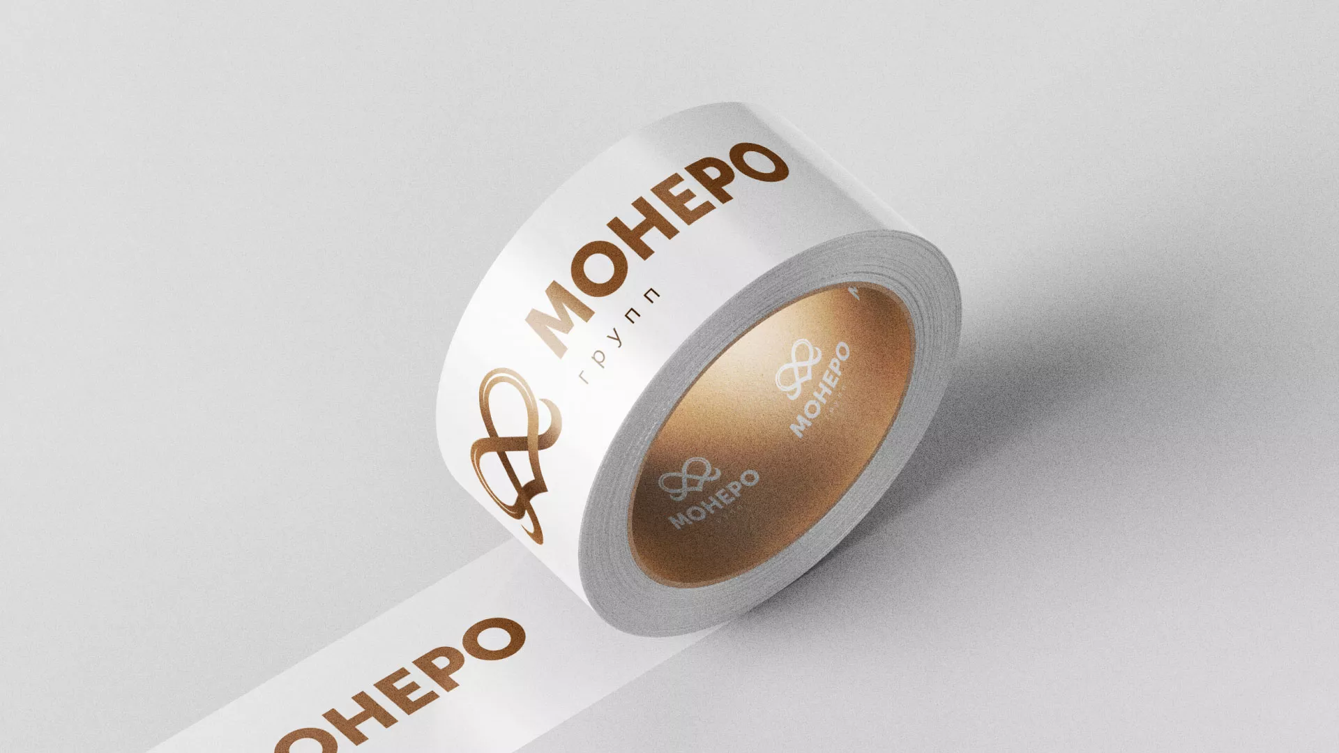 Создание логотипа компании «Монеро групп» в Строителе