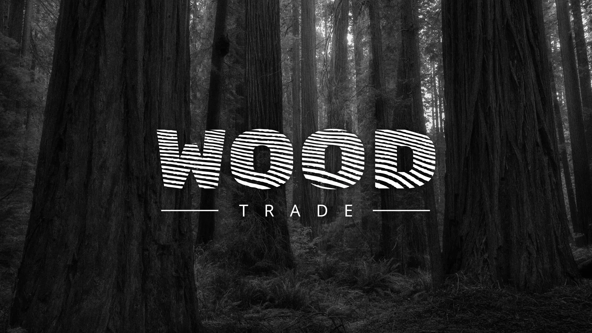 Разработка логотипа для компании «Wood Trade» в Строителе